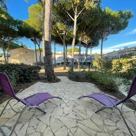 004 Cap D'agde - 4 Pers - Pkg - Piscine - Tennis -proche Village Naturiste 아파트